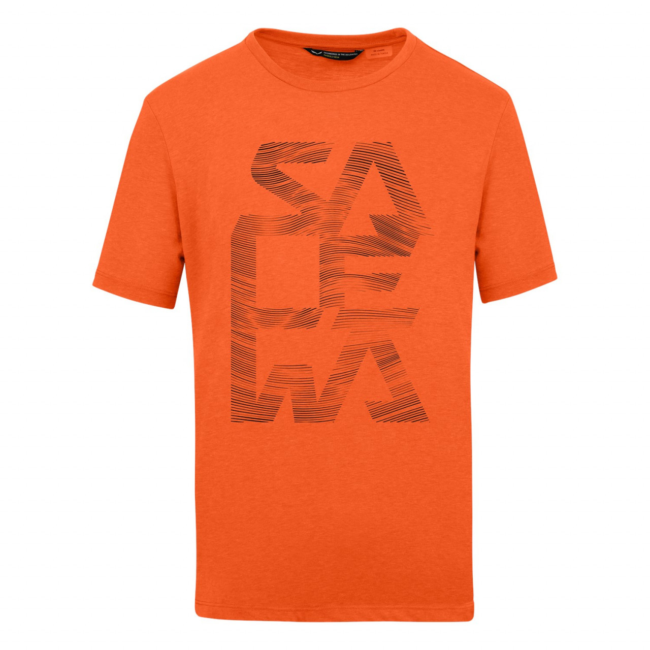 Camisetas Salewa Print Dry Hombre Naranjas/Rojos Naranjas Mexico (EA8492061)